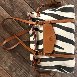 Dooney & Bourke Zebra Smith Bag